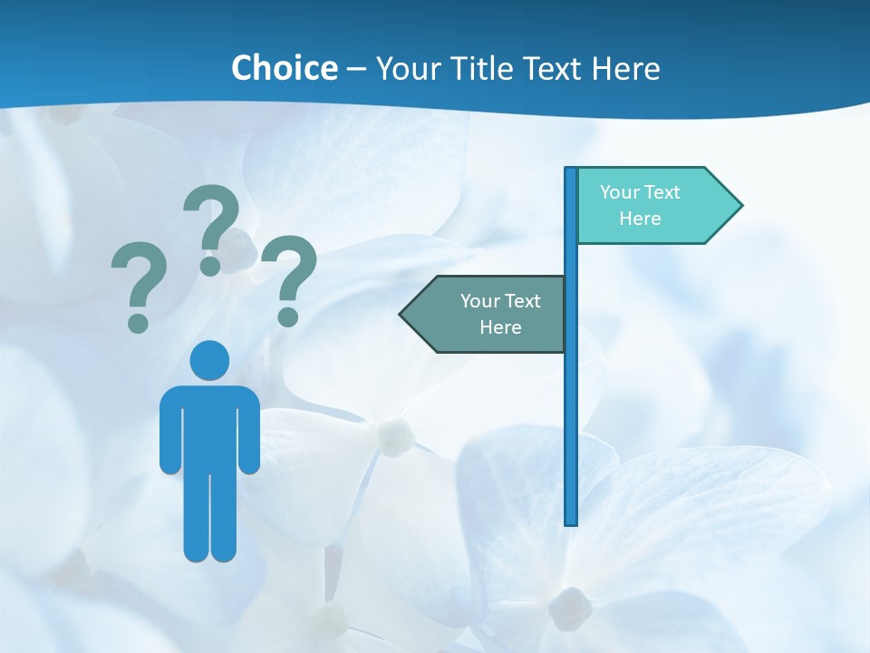 Card Macro Textural PowerPoint Template