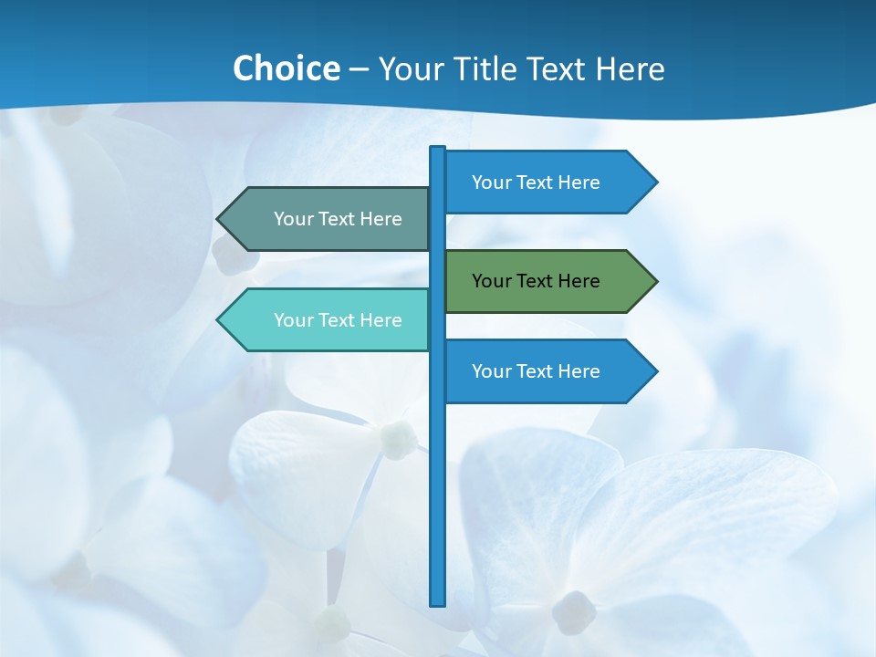 Card Macro Textural PowerPoint Template