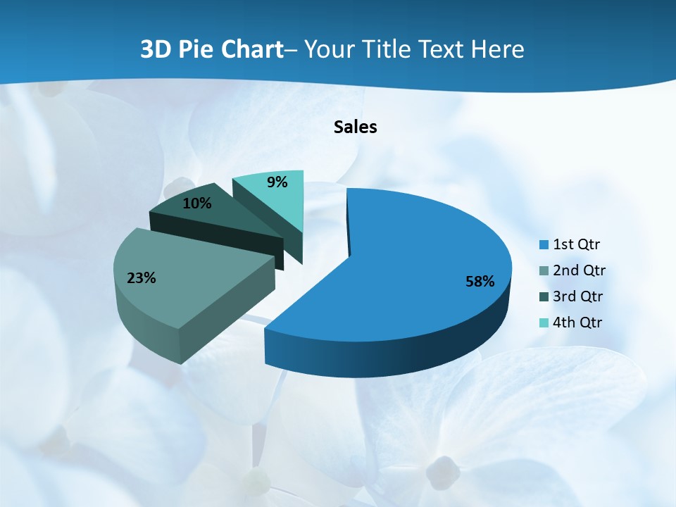 Card Macro Textural PowerPoint Template