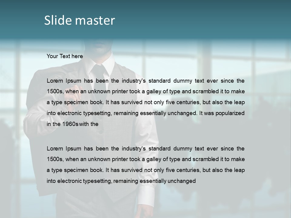 Gate Lifestyle Indoor PowerPoint Template