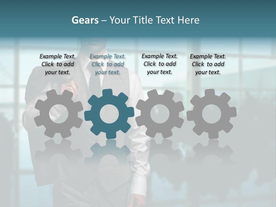 Gate Lifestyle Indoor PowerPoint Template