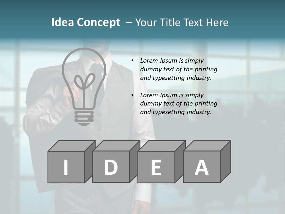 Gate Lifestyle Indoor PowerPoint Template