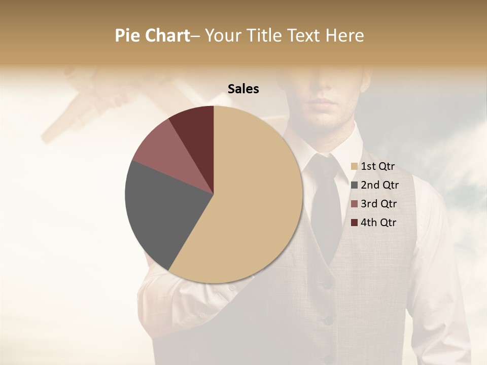 Leaving Confident Clouds PowerPoint Template
