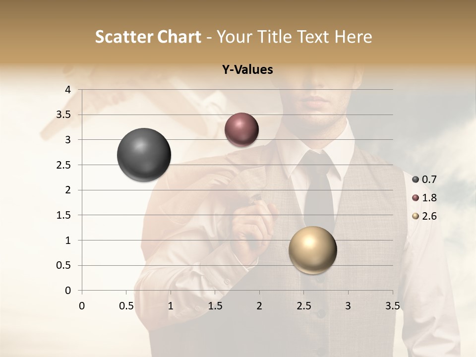 Leaving Confident Clouds PowerPoint Template