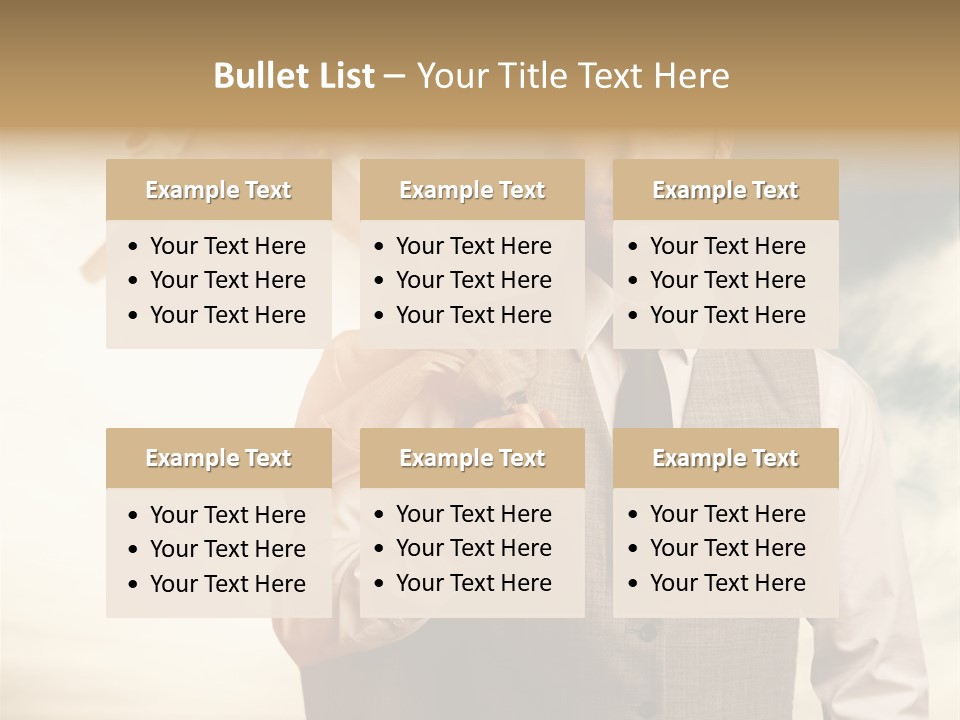 Leaving Confident Clouds PowerPoint Template