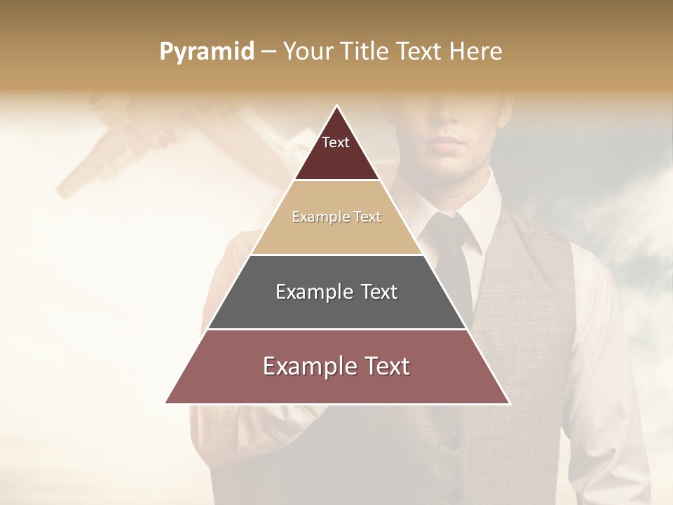 Leaving Confident Clouds PowerPoint Template