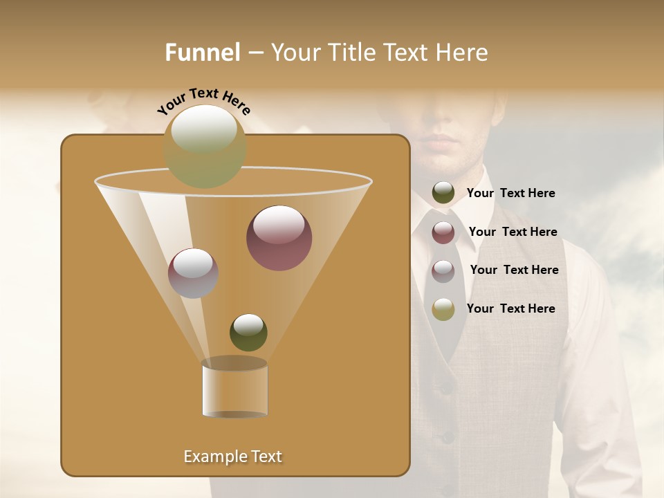 Leaving Confident Clouds PowerPoint Template