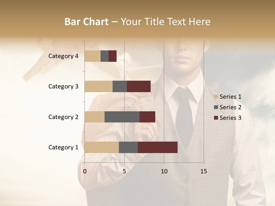 Leaving Confident Clouds PowerPoint Template