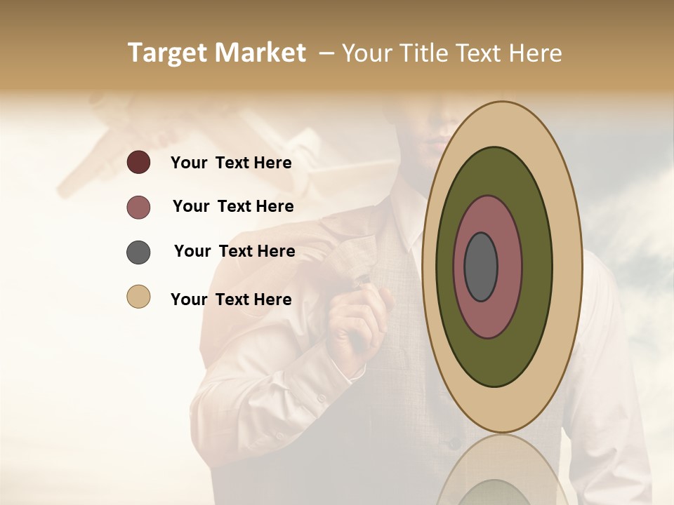 Leaving Confident Clouds PowerPoint Template