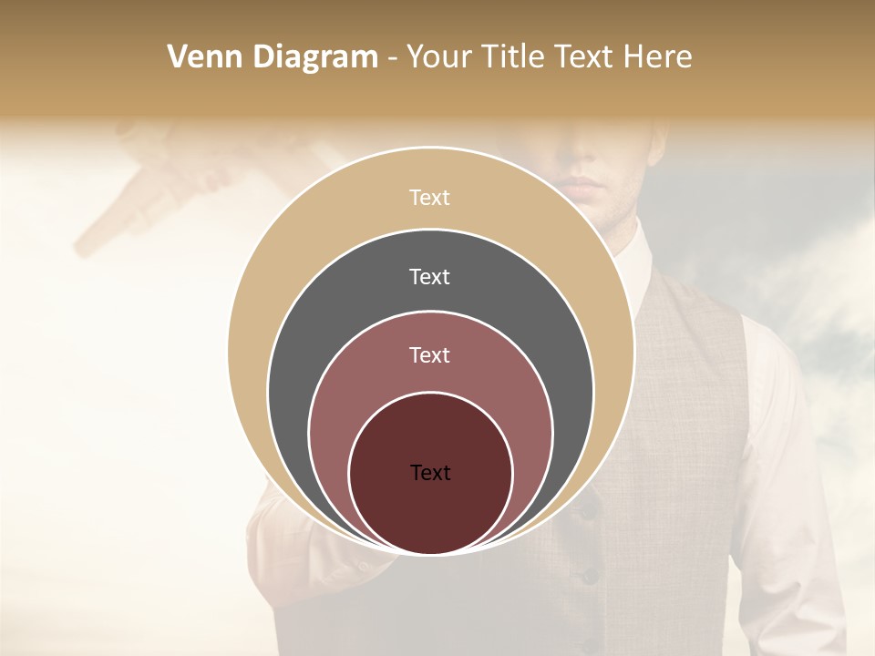 Leaving Confident Clouds PowerPoint Template