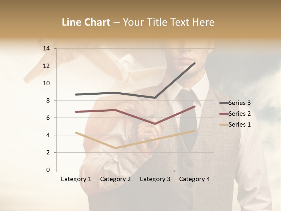 Leaving Confident Clouds PowerPoint Template