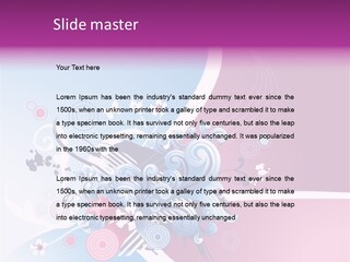 Blob Decoration Wave PowerPoint Template