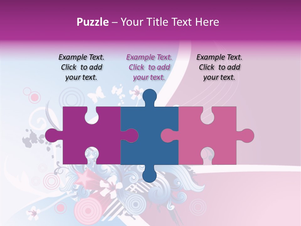 Blob Decoration Wave PowerPoint Template