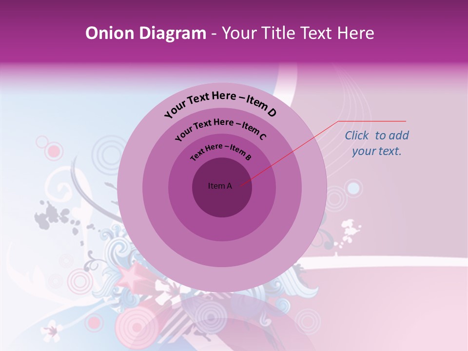 Blob Decoration Wave PowerPoint Template