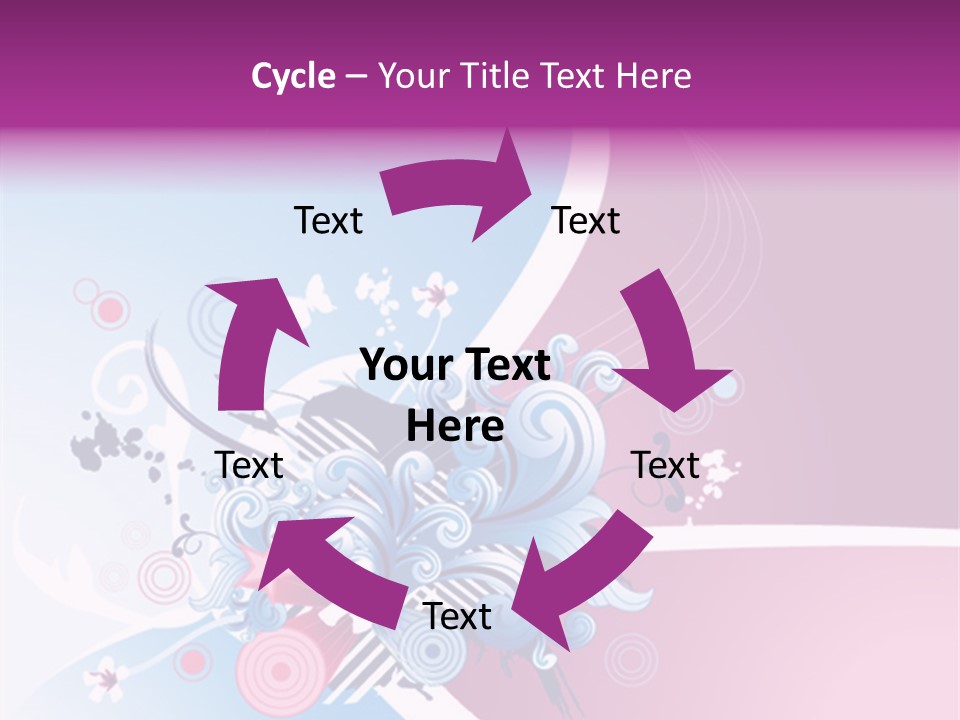 Blob Decoration Wave PowerPoint Template