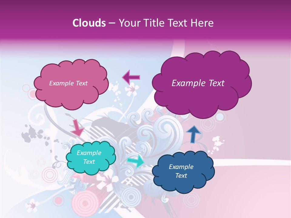 Blob Decoration Wave PowerPoint Template