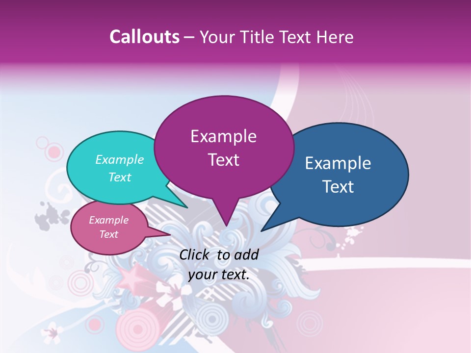 Blob Decoration Wave PowerPoint Template