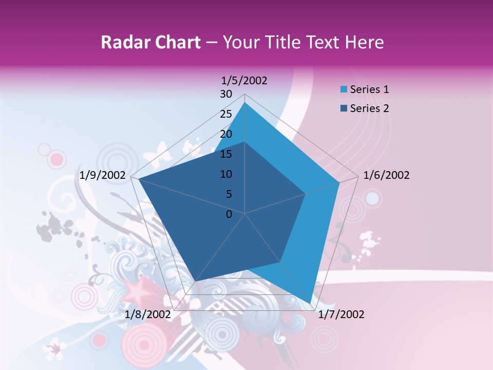 Blob Decoration Wave PowerPoint Template