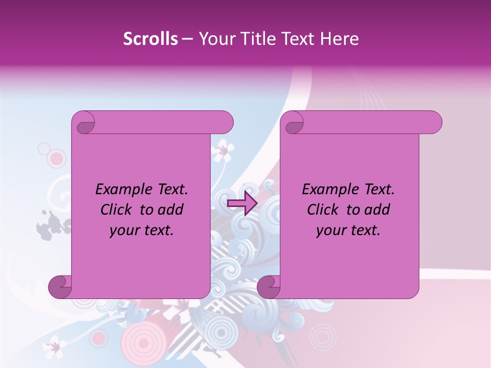 Blob Decoration Wave PowerPoint Template