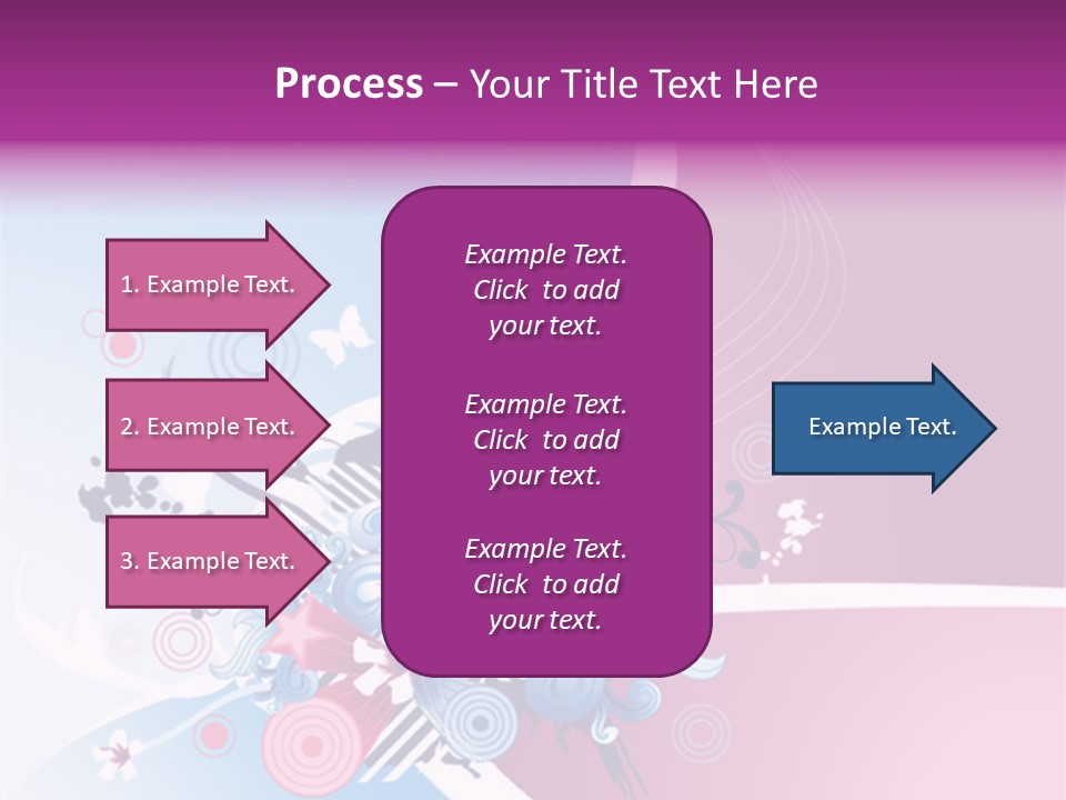 Blob Decoration Wave PowerPoint Template