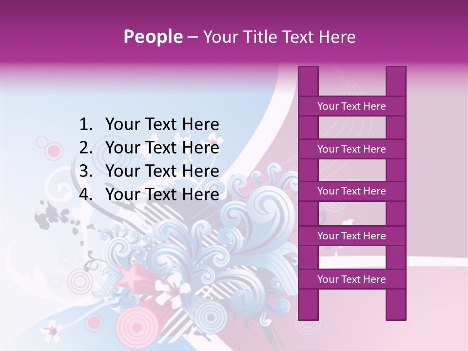 Blob Decoration Wave PowerPoint Template