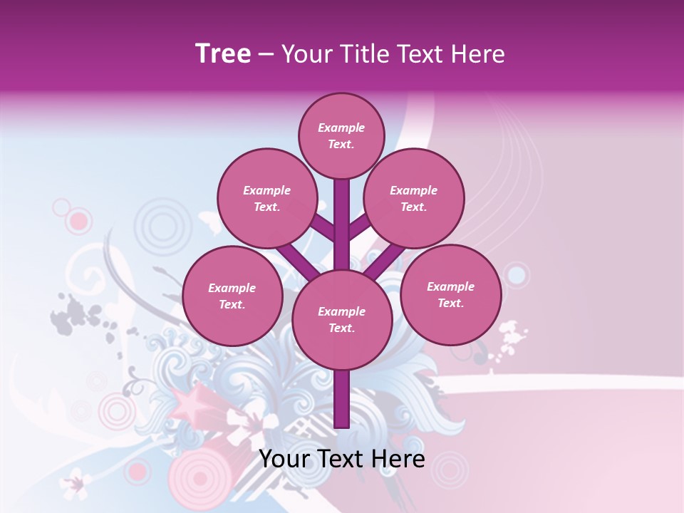 Blob Decoration Wave PowerPoint Template