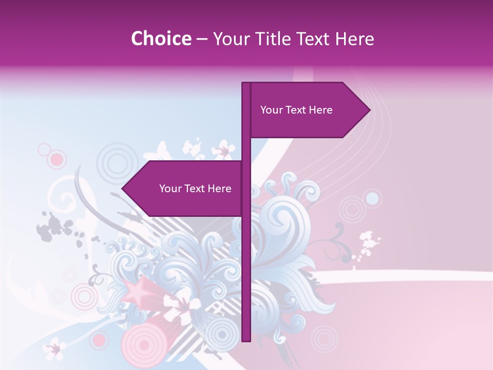 Blob Decoration Wave PowerPoint Template