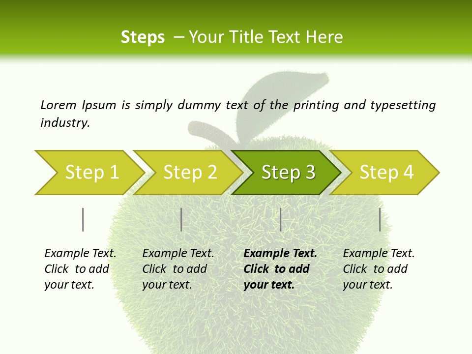 Fruit Dieting Health PowerPoint Template