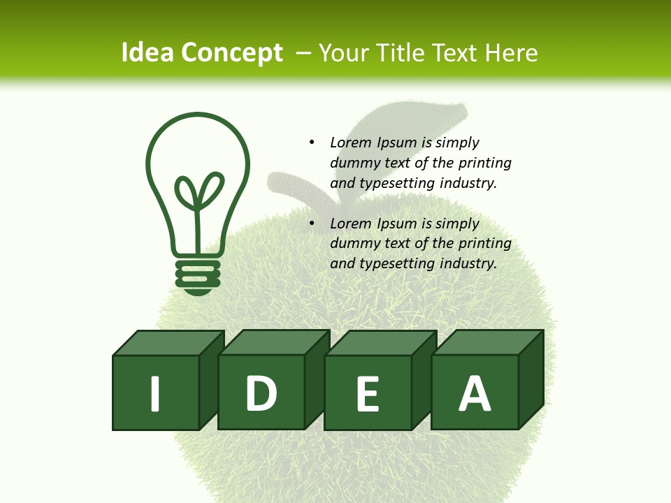 Fruit Dieting Health PowerPoint Template