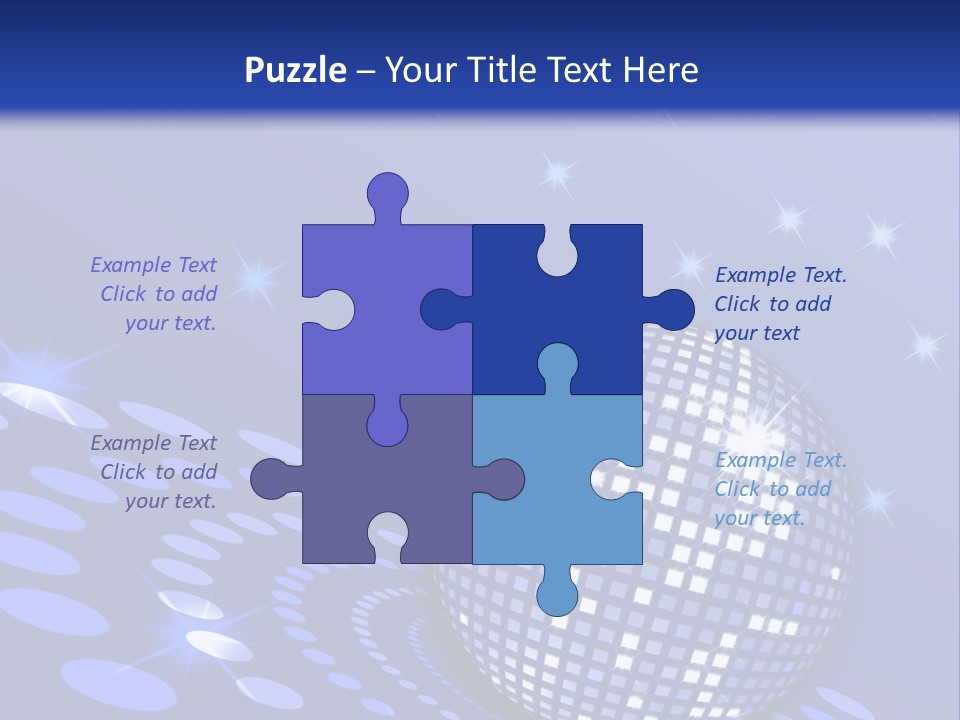 Club Reflection Nightlife PowerPoint Template