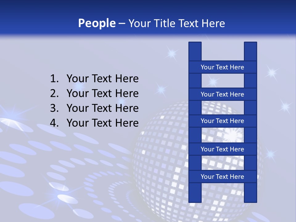 Club Reflection Nightlife PowerPoint Template