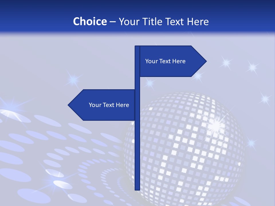 Club Reflection Nightlife PowerPoint Template