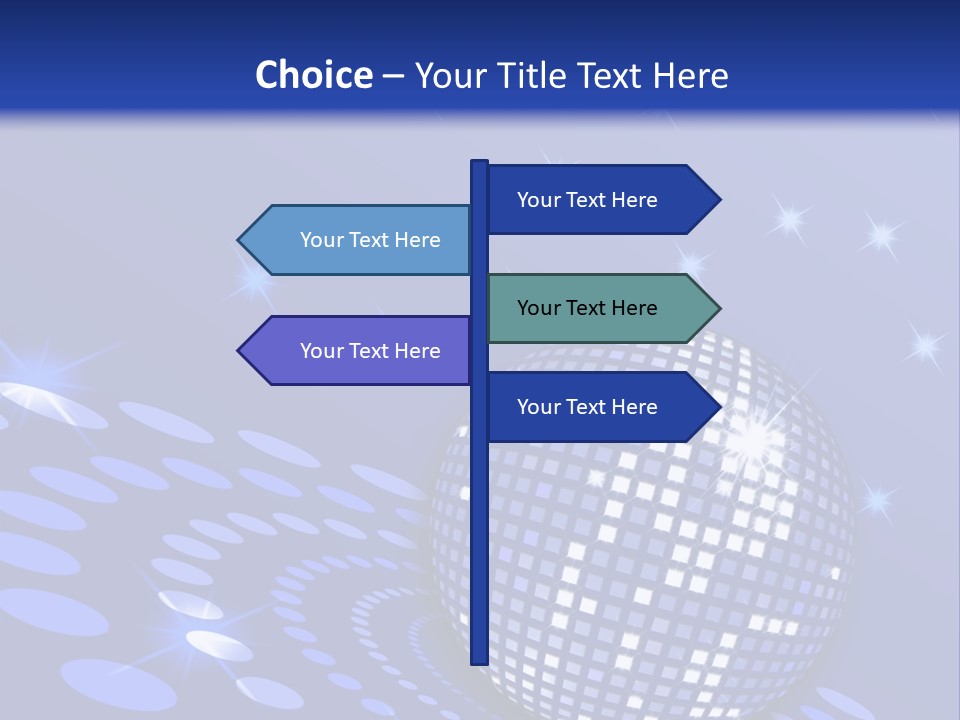 Club Reflection Nightlife PowerPoint Template