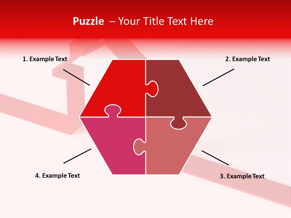 A Picture Of A Red House On A White Background PowerPoint Template