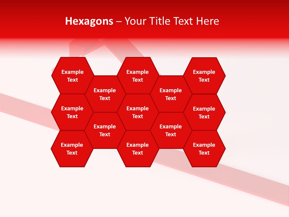 A Picture Of A Red House On A White Background PowerPoint Template