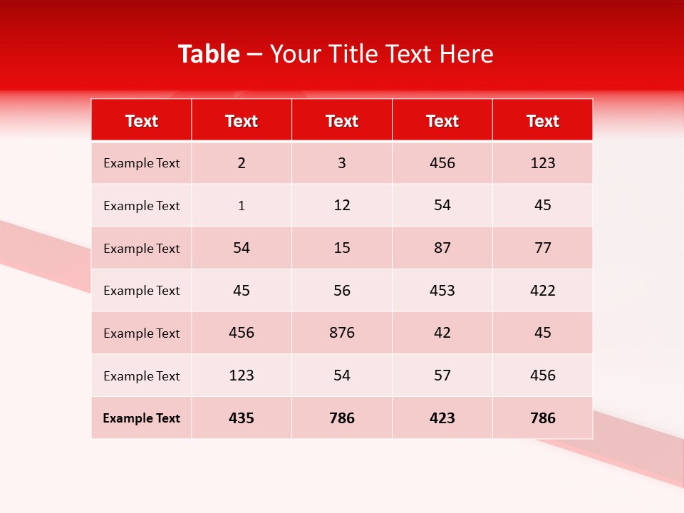 A Picture Of A Red House On A White Background PowerPoint Template