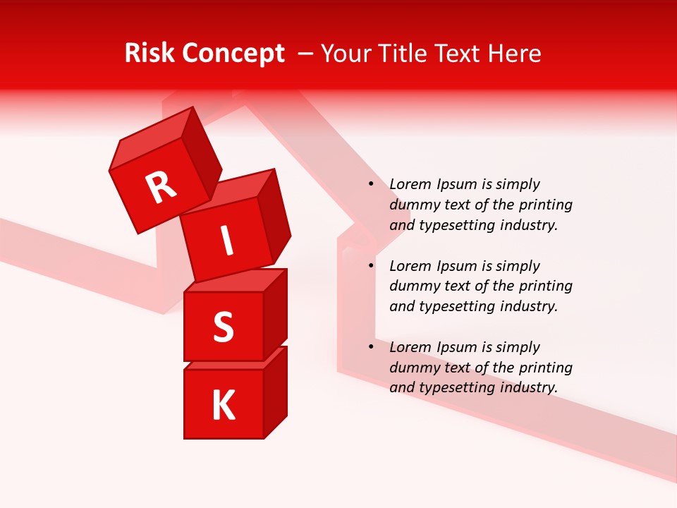 A Picture Of A Red House On A White Background PowerPoint Template