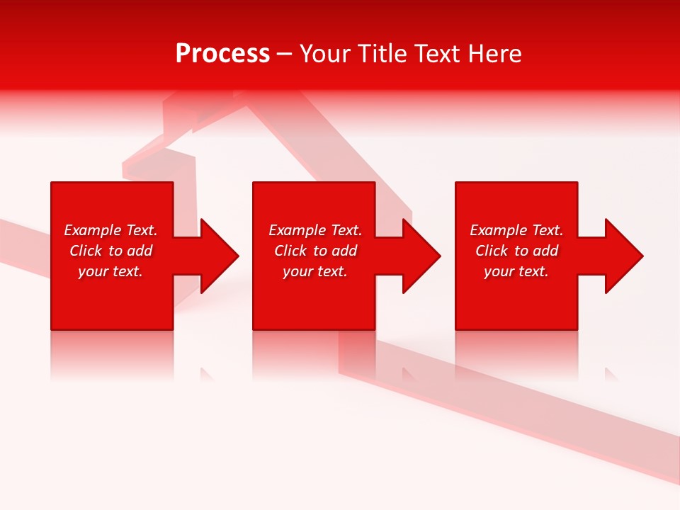 A Picture Of A Red House On A White Background PowerPoint Template