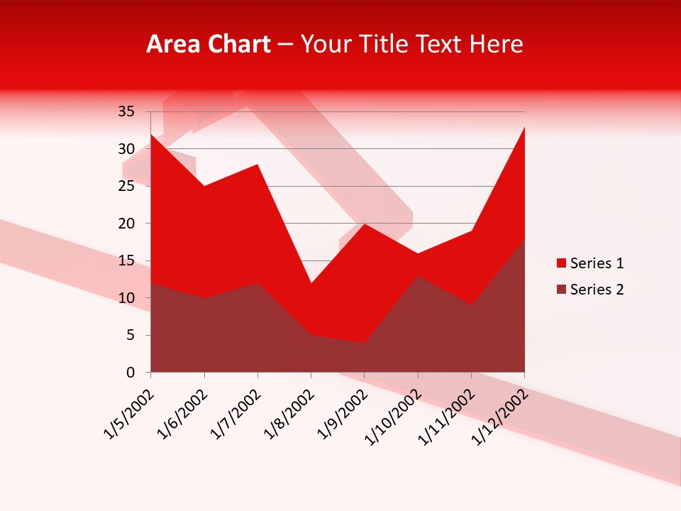 A Picture Of A Red House On A White Background PowerPoint Template