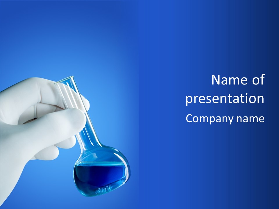 Technician Medical Microbiology PowerPoint Template