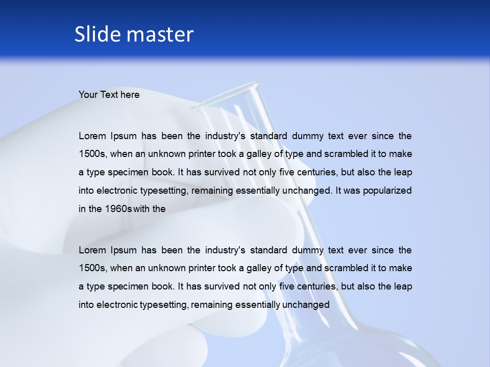 Technician Medical Microbiology PowerPoint Template