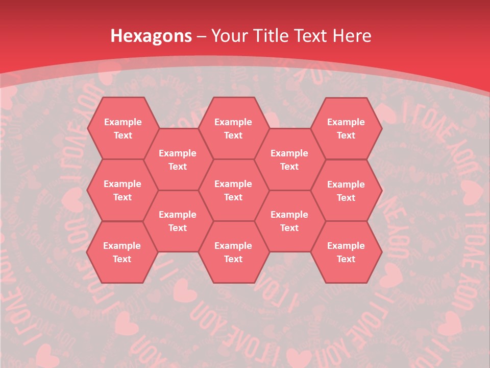 Love Valentines Symbol PowerPoint Template