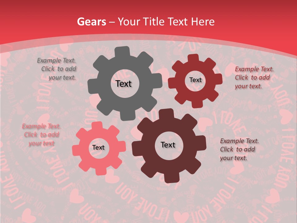 Love Valentines Symbol PowerPoint Template