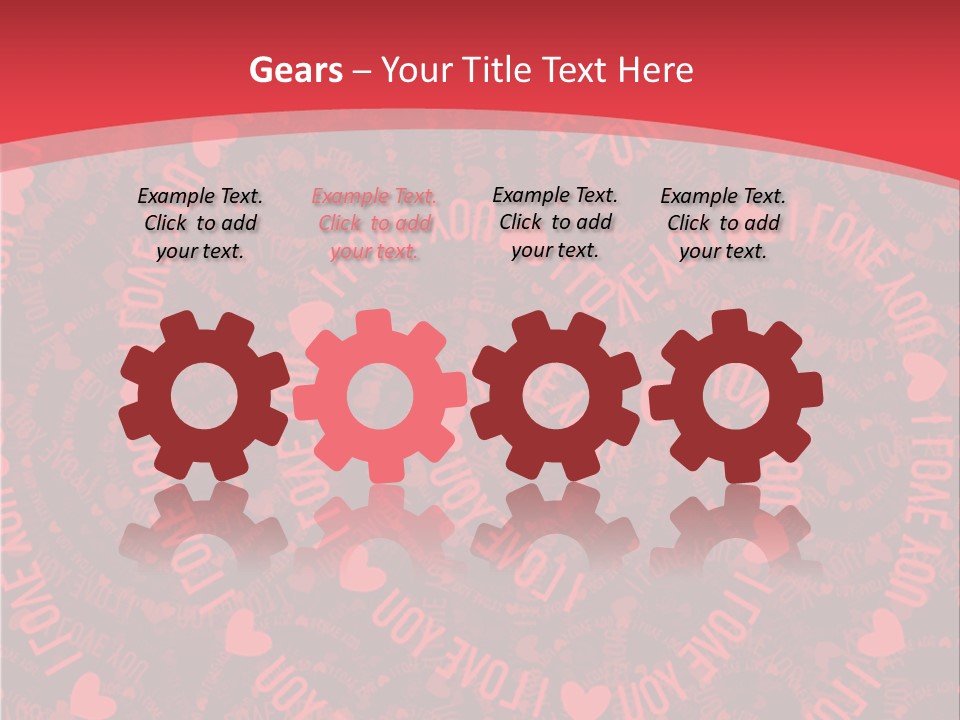 Love Valentines Symbol PowerPoint Template