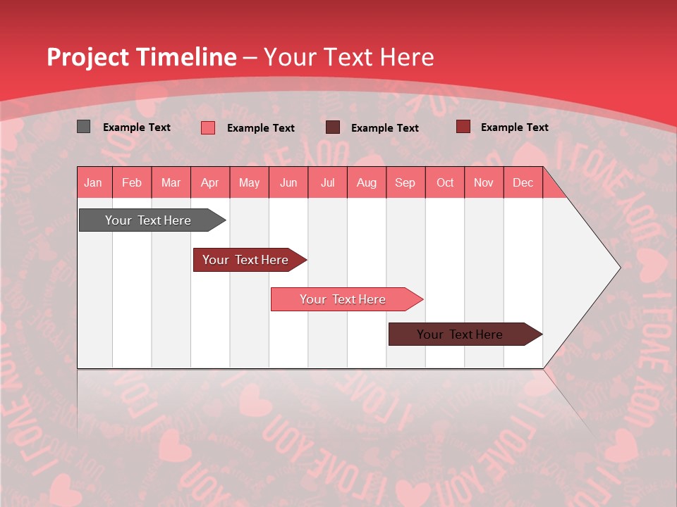 Love Valentines Symbol PowerPoint Template