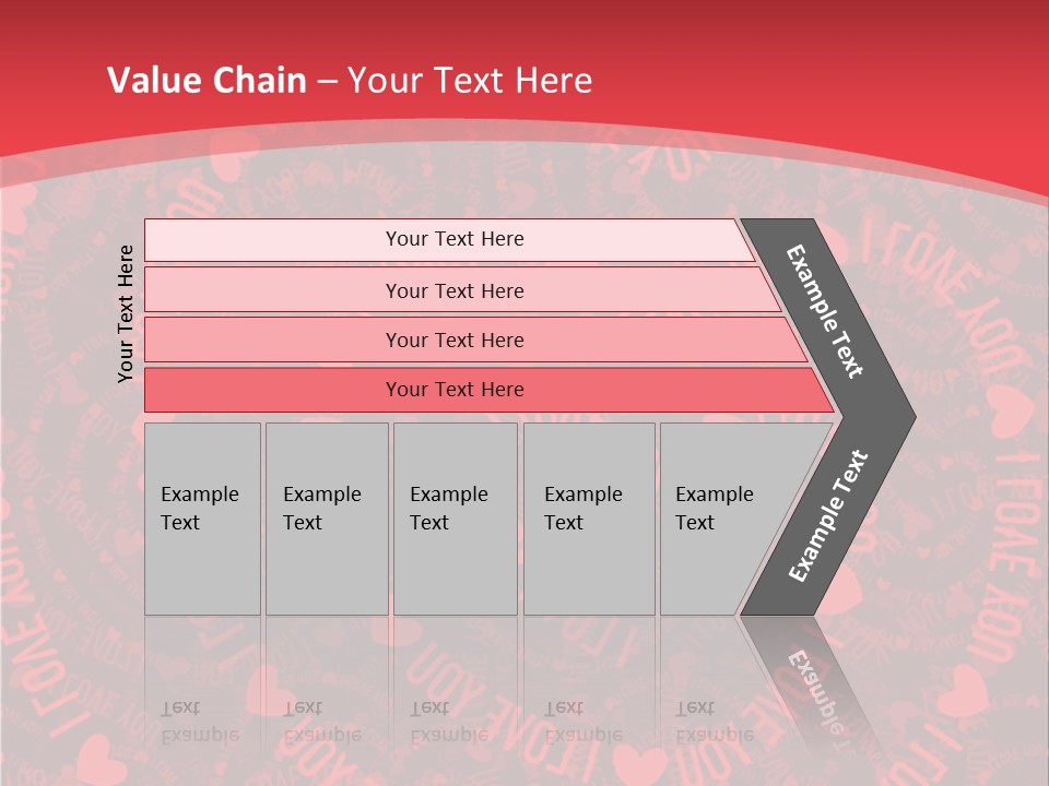 Love Valentines Symbol PowerPoint Template