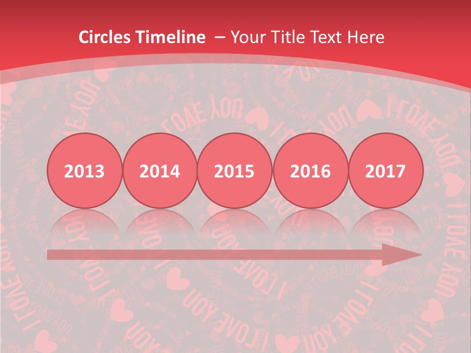 Love Valentines Symbol PowerPoint Template