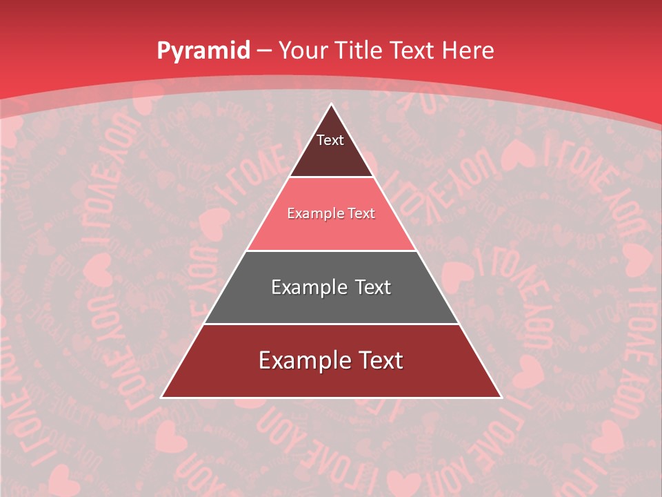 Love Valentines Symbol PowerPoint Template