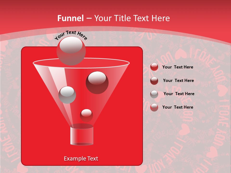 Love Valentines Symbol PowerPoint Template