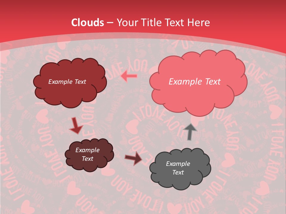 Love Valentines Symbol PowerPoint Template